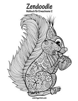 Paperback Malbuch mit Zendoodle für Erwachsene 2 [German] Book