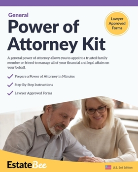 Paperback General Power of Attorney Kit: Make Your Own Power of Attorney in Minutes Book