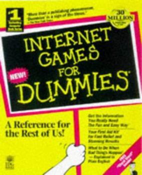 Paperback Internet Games for Dummies Book