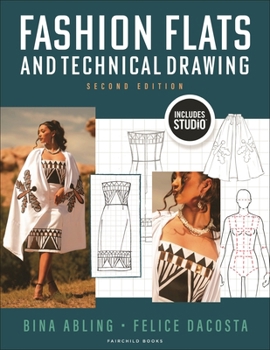 Paperback Fashion Flats and Technical Drawing: With Studio Book