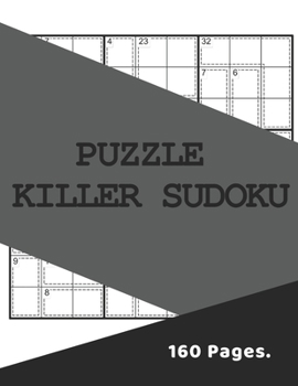 Paperback Puzzle Killer Sudoku: Puzzles Killer Sudoku Book, Fun Brain Training Games Challenging And Testing Your Abilities Book
