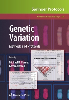 Paperback Genetic Variation: Methods and Protocols Book