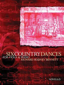 Paperback 6 Country Dances: Viola and Piano Accompanimnet Book