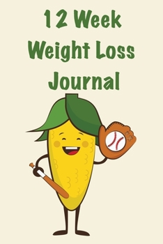 Paperback 12 Week Weight Loss Journal: Meal Planner - Workout Routine - Progress Tracker Book