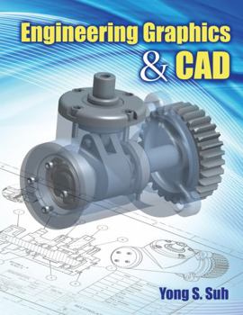 Spiral-bound Engineering Graphics AND CAD Book