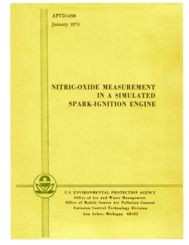 Paperback Nitric-Oxide Measurement in a Simulated Spark-Ignition Engine Book
