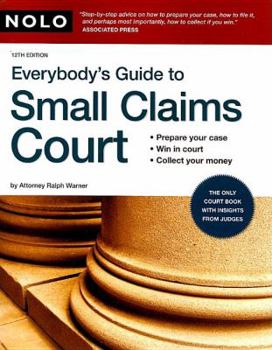 Paperback Everybody's Guide to Small Claims Court Book