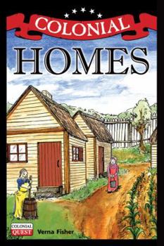 Hardcover Colonial Homes Book