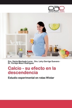 Paperback Calcio - su efecto en la descendencia [Spanish] Book