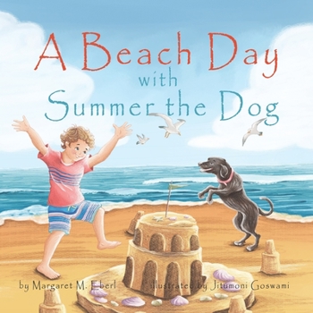 Paperback A Beach Day with Summer the Dog Book