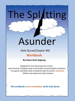 Hardcover The Splitting Asunder: Holy Quran (84) Book