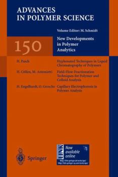 Hardcover New Developments in Polymer Analytics I Book