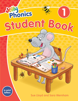 Paperback Jolly Phonics Student Book 1: In Print Letters (American English Edition) Book