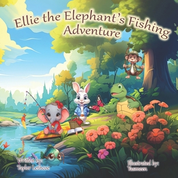 Paperback Ellie The Elephant's Fishing Adventure Book