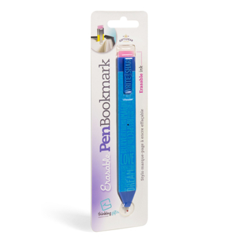 Misc. Pen Bookmark Blue Words Book
