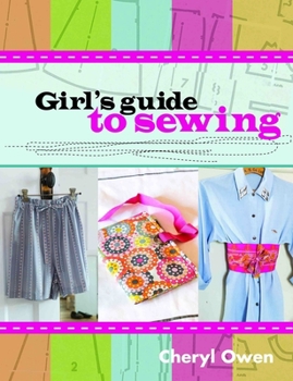 Paperback Girl's Guide to Sewing Book