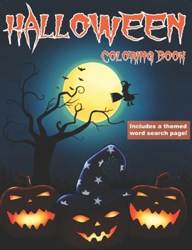 Paperback Halloween Coloring Book: for kids Book