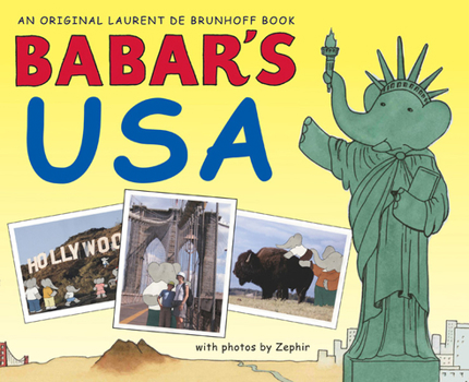 Hardcover Babar's USA Book