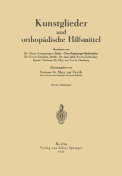 Paperback Kunstglieder Und Orthopädische Hilfsmittel [German] Book