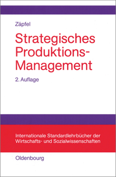 Paperback Strategisches Produktions-Management [German] Book