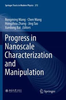 Paperback Progress in Nanoscale Characterization and Manipulation Book