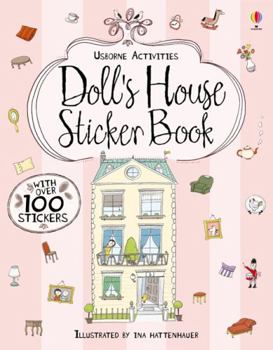 Paperback Doll's house sticker book