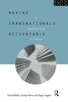 Hardcover Making Transnationals Accountable: A Significant Step for Britain Book