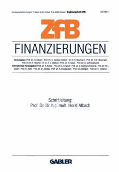 Paperback Finanzierungen [German] Book