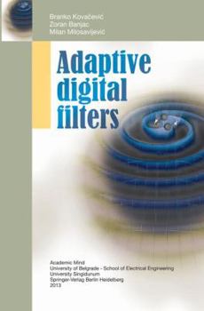 Paperback Adaptive Digital Filters Book