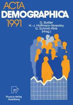 Paperback ACTA Demographica 1991 [German] Book