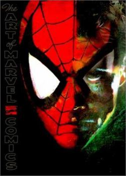 Hardcover The Art of Marvel Comics Book