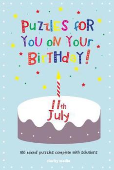 Paperback Puzzles for you on your Birthday - 11th July Book