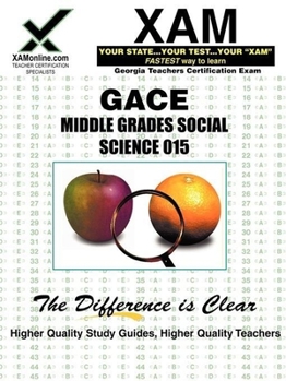 Paperback GACE Middle Grades Social Science 015 Book