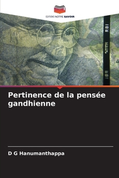 Paperback Pertinence de la pensée gandhienne [French] Book