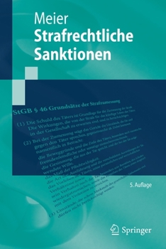 Paperback Strafrechtliche Sanktionen [German] Book