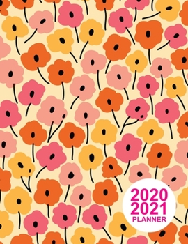 2020 2021 Planner: Simple Two Year - Monthly Calendar Planner | 24 Months Jan 2020 to Dec 2021 For Academic Agenda Schedule Organizer Logbook and Daily Journal | Product Code CX 0001990