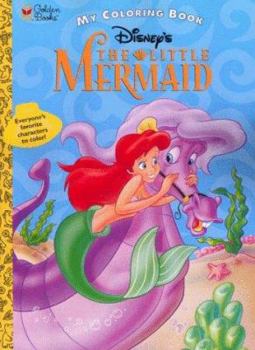 Paperback The Little Mermaid: My Coloring Book