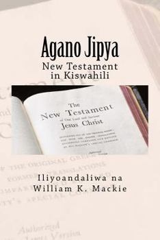 Paperback Agano Jipya: New Testament in Kiswahili [Swahili] Book