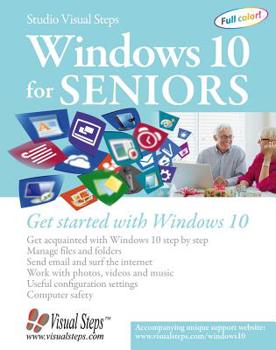 Paperback Windows 10 for Seniors: Get Started with Windows 10 Book