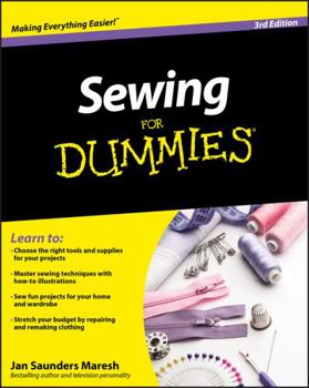 Sewing for Dummies - Book  of the Dummies