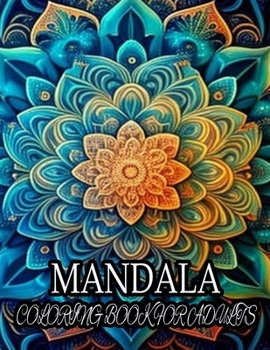 Paperback mandala Coloring Book for Adults Book