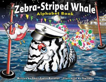 Paperback Zebra-Striped Whale Alphabet Book