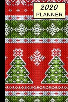 Paperback Ugly Christmas Sweater: 2020 Planner Book