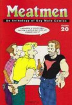 Paperback Meatmen: Anthology of Gay Male Comics (Volume 20) Book
