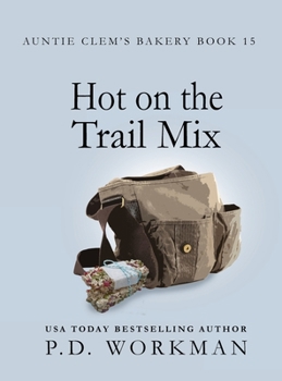 Hardcover Hot on the Trail Mix: A Cozy Culinary & Pet Mystery [Large Print] Book