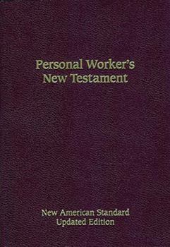 Hardcover Personal Workers New Testament: New American Standard / Burgundy Imitation Leather Book