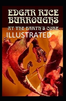 Paperback At the Earth's Core Illustrated Book