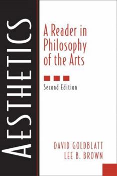 Paperback Aesthetics: A Reader in Philosophy of the Arts Book