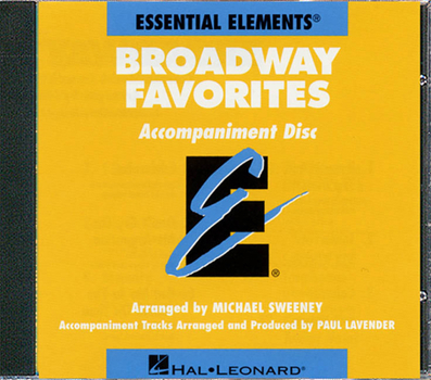 Audio CD Essential Elements Broadway Favorites: Accompaniment CD Book