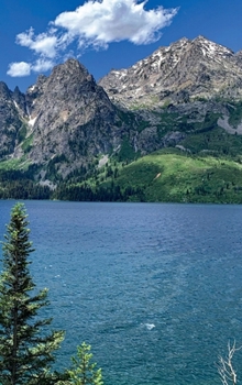 Big Pocket Canvas for - Whatever You Want - 6x9 - Lake Jenny : Your Personal Art Book